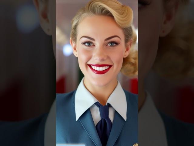 AI-Generated Stewardess Beauties: Chapter II #aiinnovations #ai #stewardess