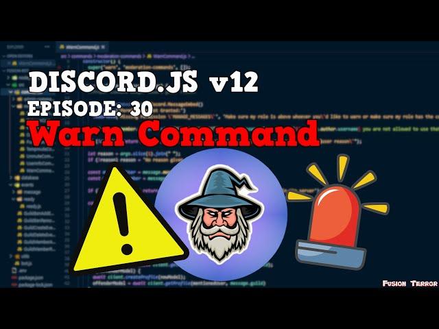 How To Make A Warn Command | | Discord.JS v12 2021