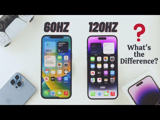 iPhone 14 Pro/Pro Max: How to Turn ON/OFF 120Hz Pro Motion Refresh Rate! [DISPLAY MODE]