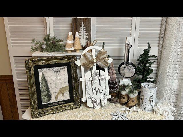 Creating Quick, Easy, and Inexpensive Winter Decor DIYs Using IOD & Roycycled Products