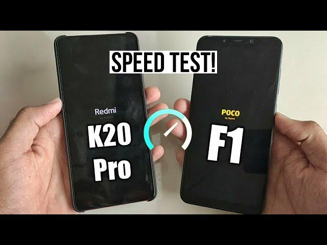 Redmi K20 Pro vs POCO F1 Speed Test Comparison!!! (Shocking)