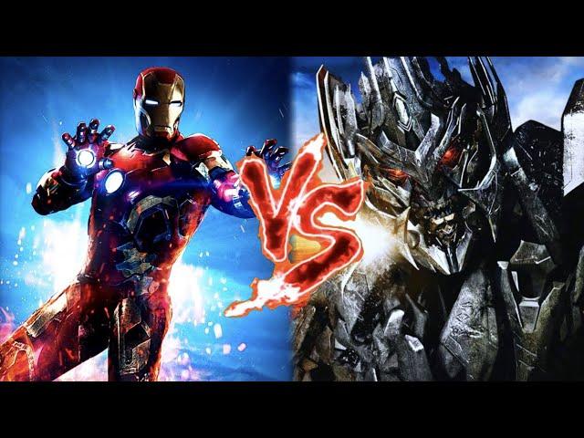 Iron Man Vs MEGATRON - Epic Supercut Battle!