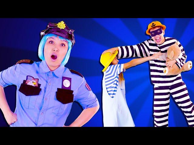 Police Girl Song ‍️ | Kids Songs And Nursery Rhymes | Lights Kids