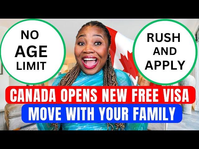 BREAKING NEWS: Canada is Giving Free Visa To Workers In 14 Days