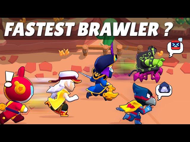 BRAWL STARS ALL TRIOS FASTEST BRAWLER