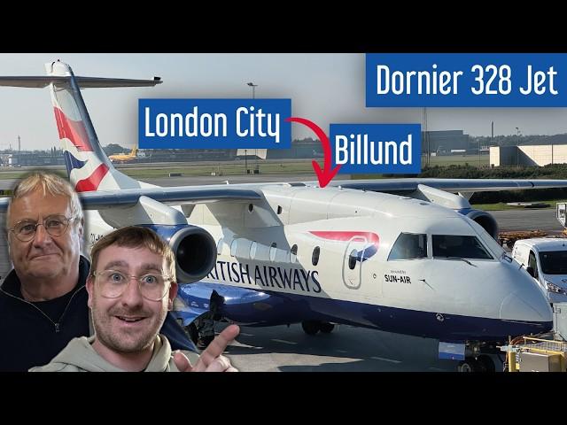 Flying British Airways smallest plane! London City to Billund | Trip Report