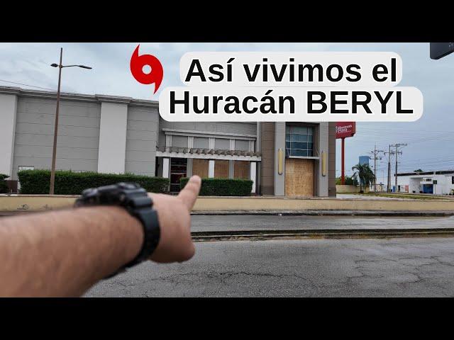 HURACAN BERYL... así lo vivimos