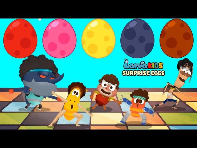 Bingo Song Baby song Surprise Egg With Larva Stamp Transformation play - Nursery Rhymes & Kids Song