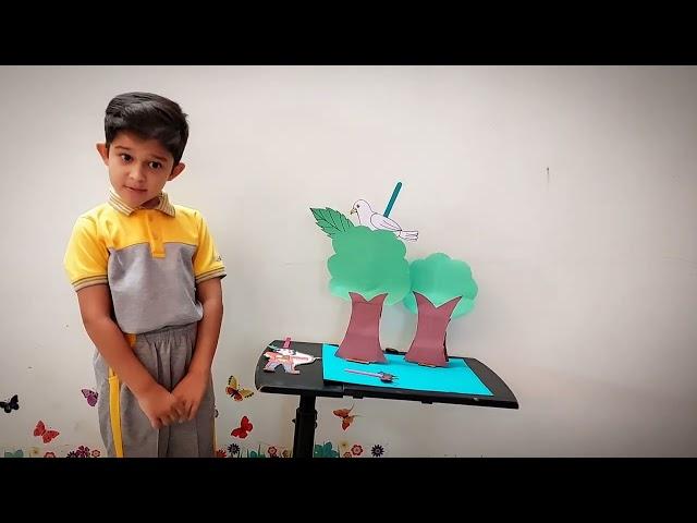 The Ant and The Dove Story | Storytelling Using Props |Story For Toddlers |English Story With Moral