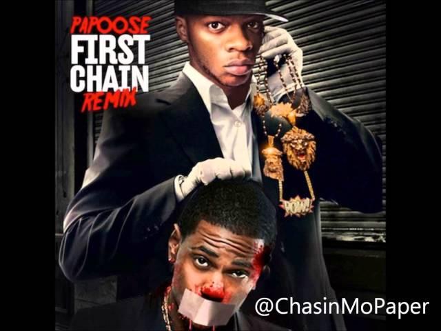 Papoose - First Chain "Remix" (Big Sean & Kanye West Diss) CDQ Dirty NO DJ