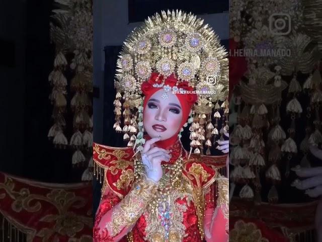 Inspirasi henna wedding, whitehenna by ifa alifah henna manado Mua Ybrides  FG Ruedix #henna  #ifa