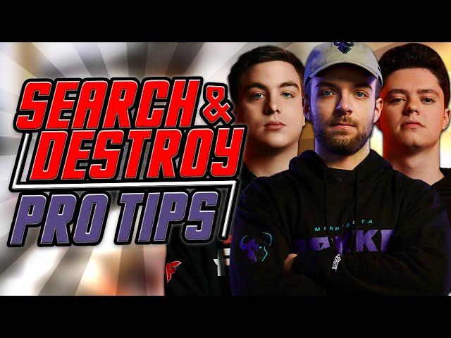 SnD Pro Strats & Position! | Learn From the Pros! | ATL FaZe vs Min Rokkr! CoD MW Search & Destroy