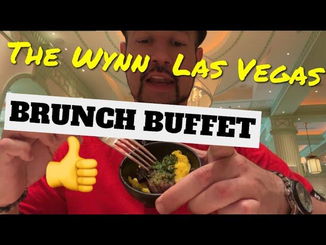 The Wynn Las Vegas BRUNCH BUFFET Review! $59.99!