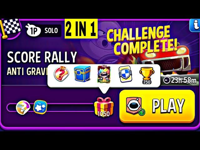 2 Solo anti gravity gimme green score rally solo challenge | match masters | easy challenge