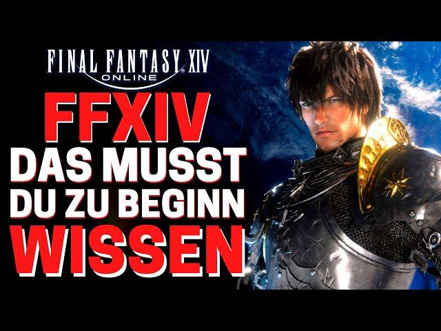 Final Fantasy 14 2024 Anfänger Guide / Final Fantasy XIV Beginner Guide / FFXIV Deutsch German