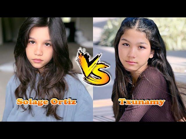 Txunamy VS Solage Ortiz Transformation | From Baby To Now Years Old