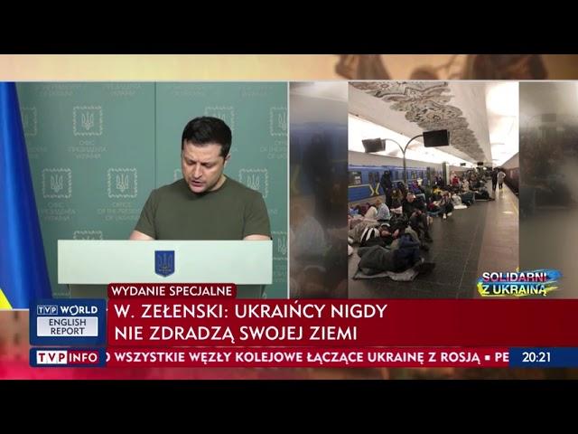 Zełenski: Ukraińcy nigdy nie zdradzą swojej ziemi