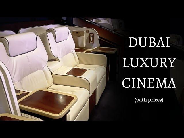 How To Get Half Price PLATINUM SUITES at Reel Cinema Dubai Mall