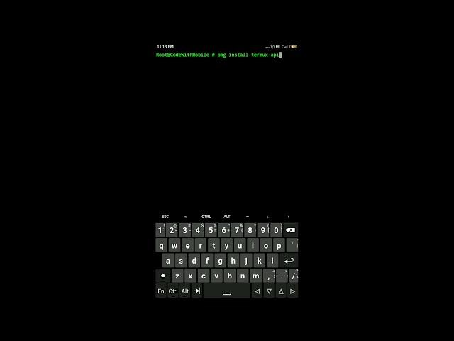 How To Install Termux Api In Termux | CodeWithMobile