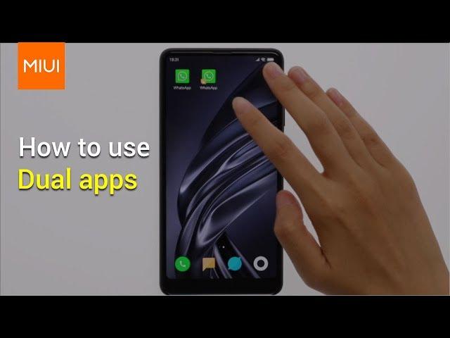 MIUI10: How to Use Dual Apps