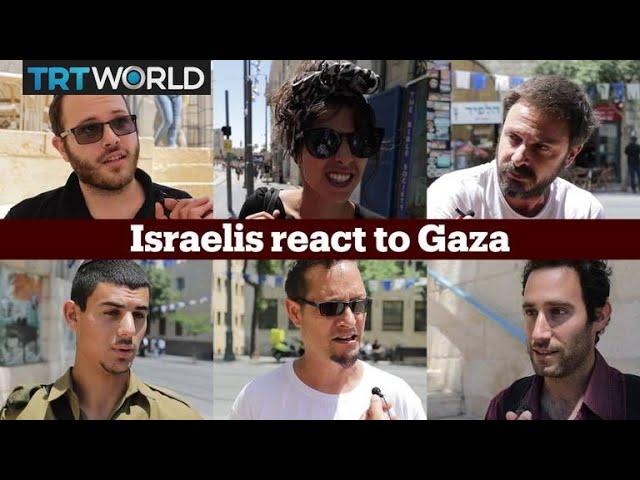 Israelis react to Gaza killings