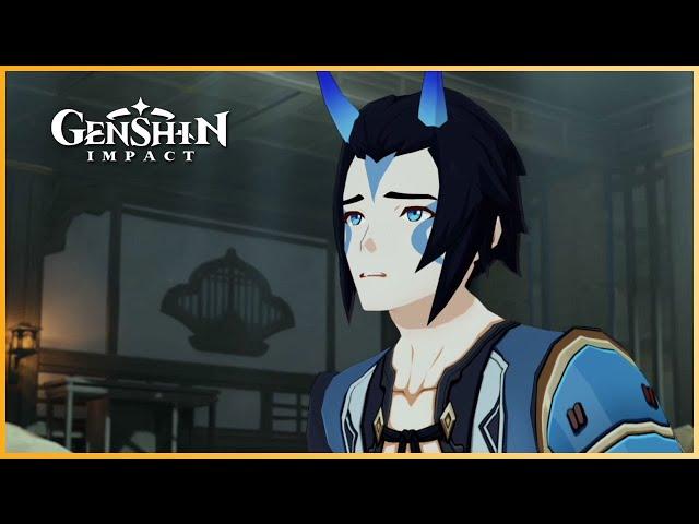 Itto Saves Takuya The Blue Oni Cutscene | Arataki Itto Story Quest | Taurus Iracundus Chapter