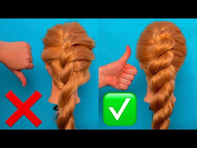 Rope Braid .How to .2 strand twist- Hair Tutorial. Как заплести жгут с подхватами? Прически из кос.