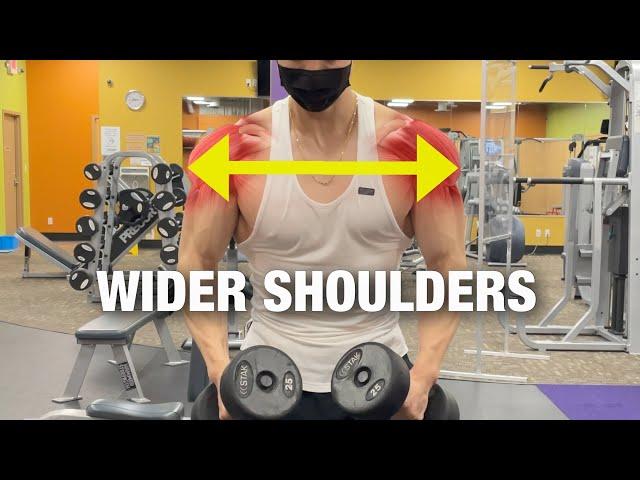 Want WIDER Shoulders? DO THIS‼️