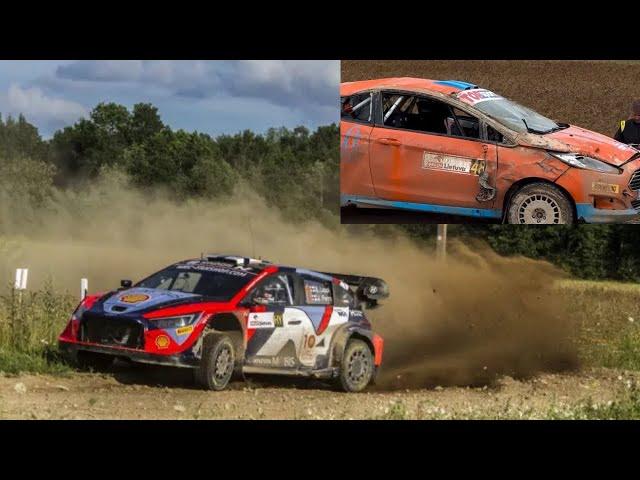 ORLEN Lietuva Rally 2024 | Crash, Esapekka Lappi test | Day 2 Saturday Highlights