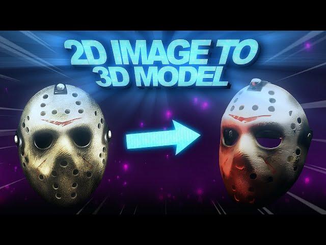 Make 3D models with Ai | 2D images to 3D model