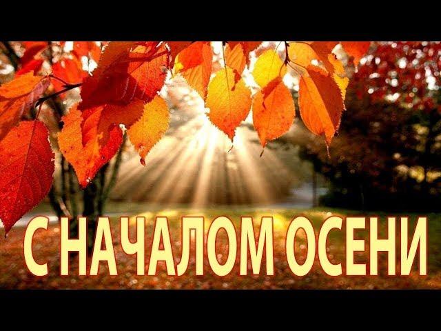 Поздравление с началом ОСЕНИ! Красивое музыкальное поздравление!