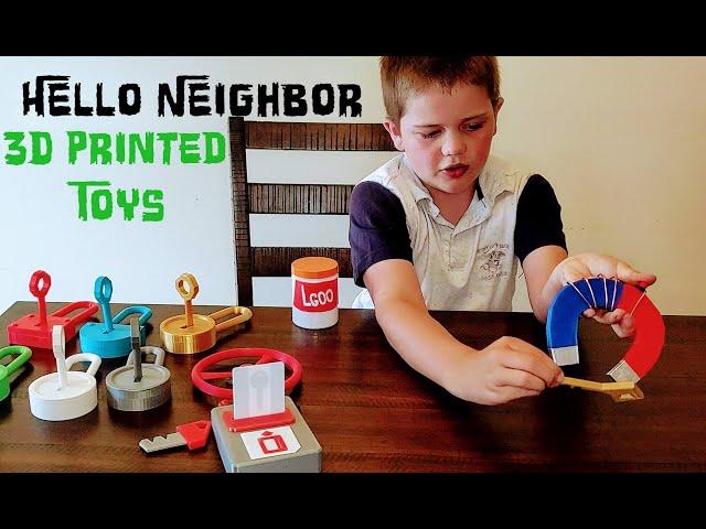 Hello Neighbor  - 3D Printed Toys - In Real Life