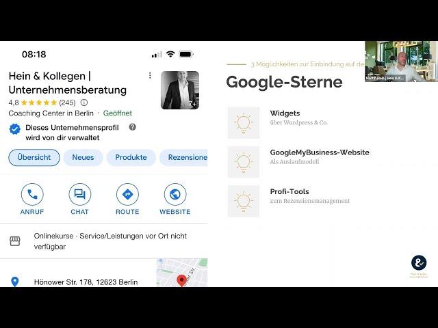 Mission Briefing | Wie bekomme ich die Google-Sterne auf meine Website?