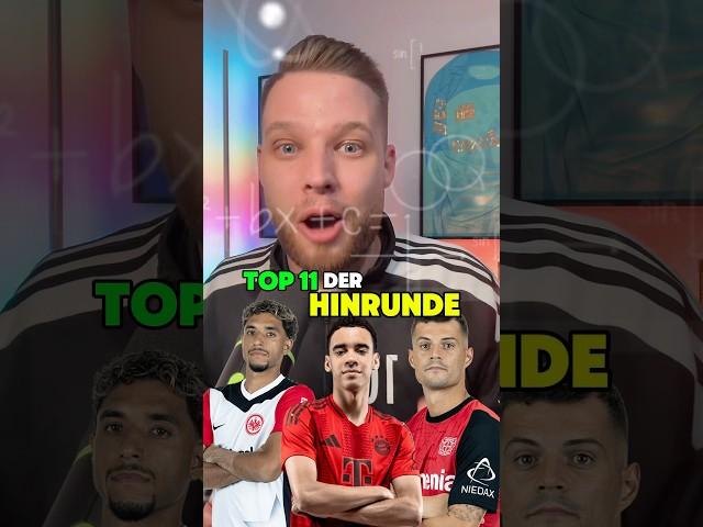 Top-Elf der Hinrunde! ️ #bundesliga #buli #fußball #kane #wirtz #musiala #kimmich