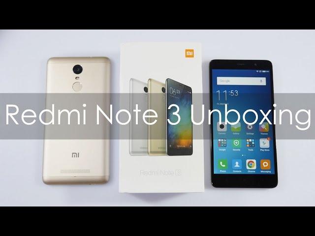Xiaomi Redmi Note 3 (2GB RAM Model) Unboxing Indian Retail Unit
