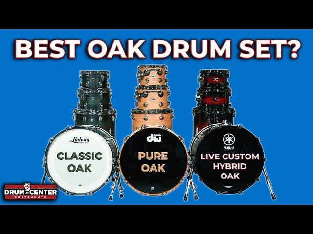 3 Oak Drum Sets Compared | Ludwig vs. DW vs. Yamaha!