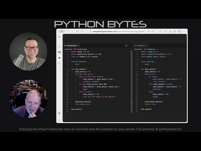 415: Just put the fries in the bag bro - Python Bytes