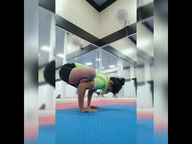 Padma bakasana।। Head stand