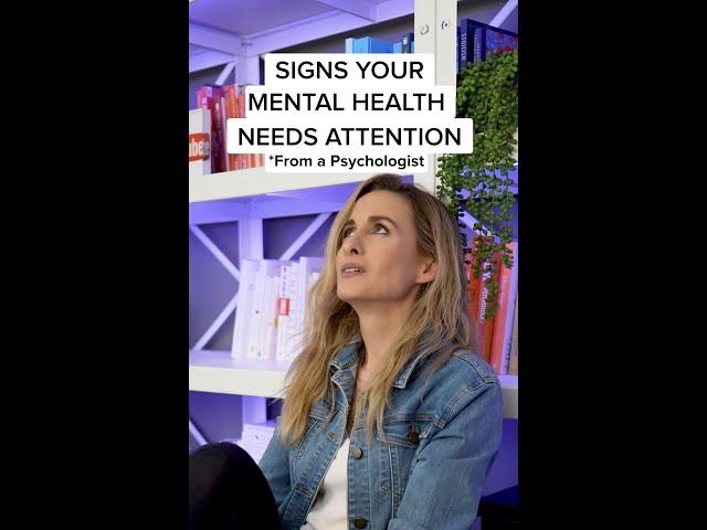 ️ Signs Your Mental Health Needs Attention  Dr. Julie #shorts