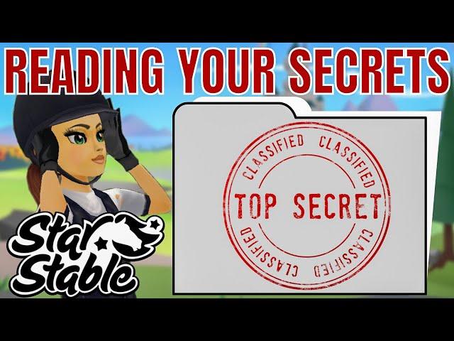 Reading YOUR Secrets || Star Stable Online