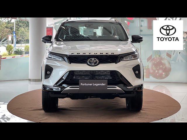 Toyota Fortuner Legender ( 2025 ) - 2.8L 4X4 7Seater Luxury SUV On/off-road | White Color