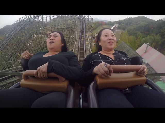 Our T Express ride at Everland, South Korea