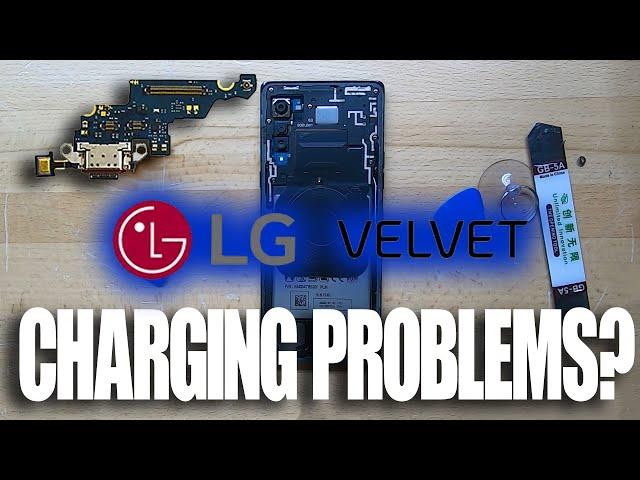 LG Velvet 5G Charging Port and Glass Repair