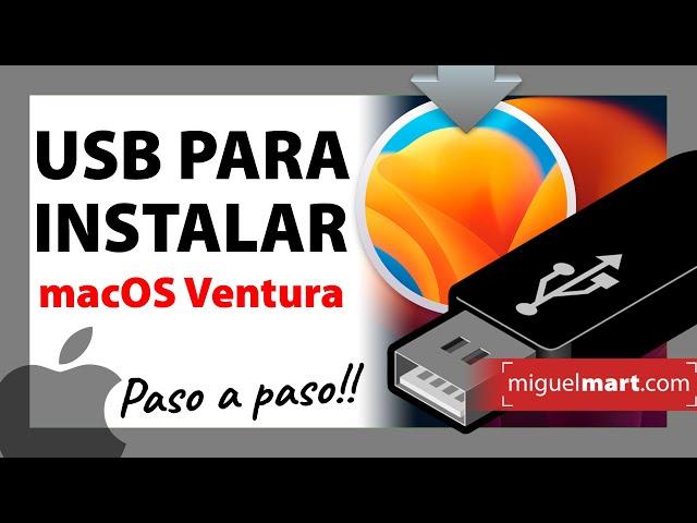 How to create a USB INSTALLER for macOS 13 Ventura  CLEAN INSTALL of macOS Ventura