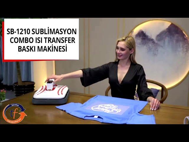 Sublimasyon Combo Isı Transfer Baskı Makinesi / Teknofinal