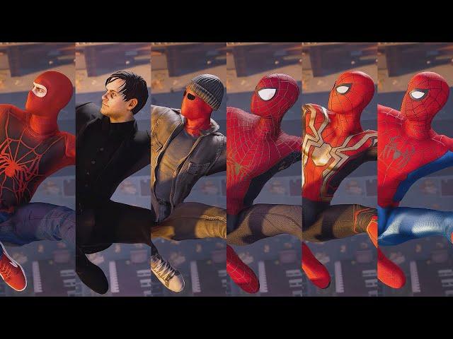 Peter Crafts His Movie Suits - Spider-Man PC Mod