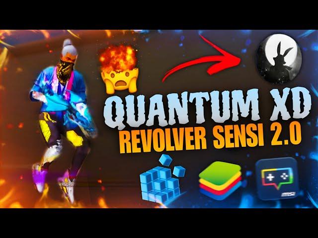 Revealing Quantum XD Paid Sensi which provides 99% headshot Rate | Bluestacks 5 | MSI 5