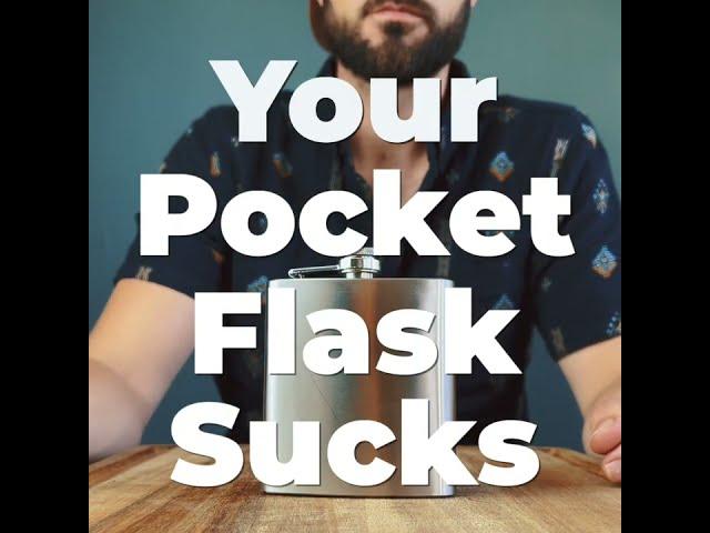 Torch Flask - It's time to get rid of your old hip flask