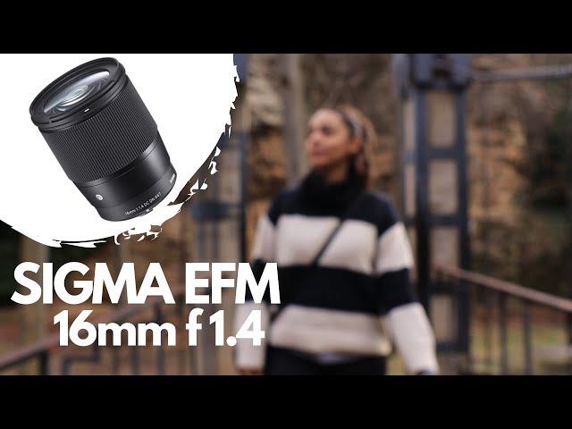 SIGMA 16mm 1.4 EFM | Cinematic Video Test