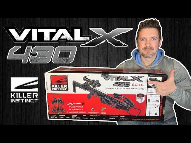 Killer Instinct Vital X 430 Unbox & Assembly. Their Fastest Crossbow with Elite Package!